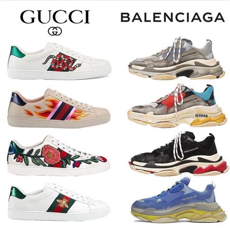 Gucci vs balenciaga